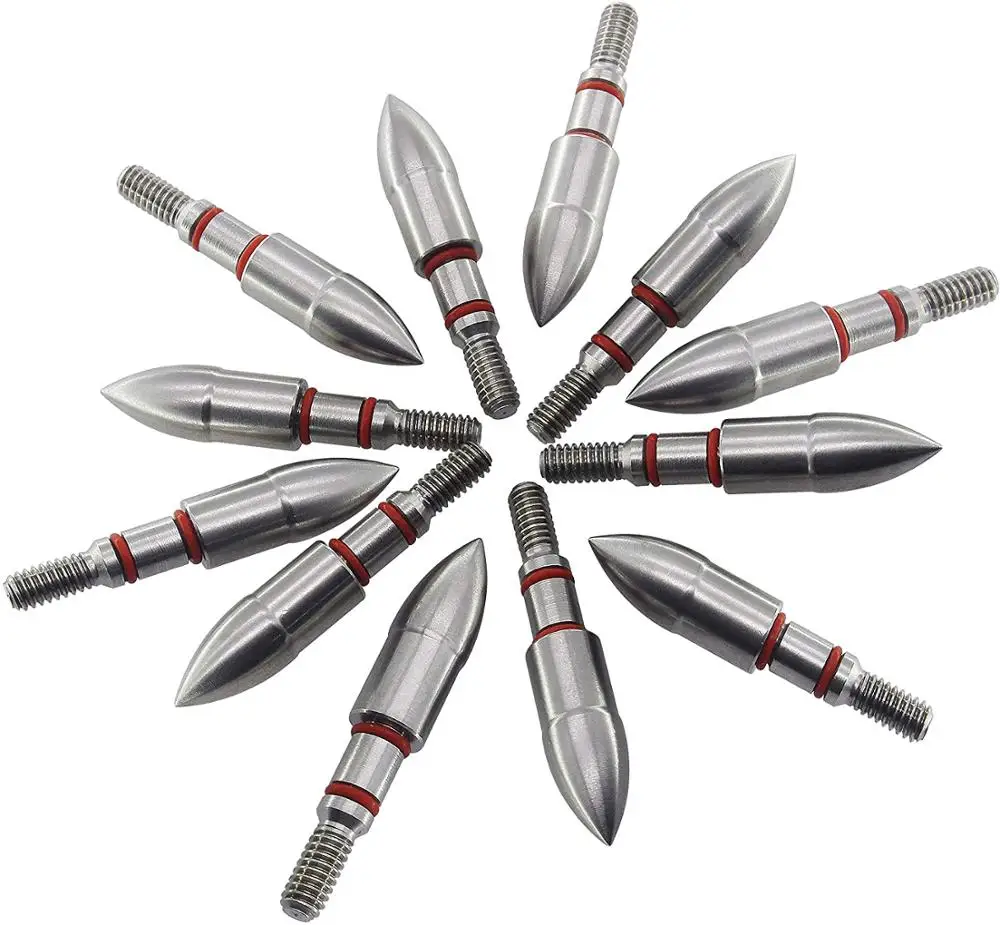 • Наконечники для стрельбы из лука из нержавеющей стали Maifield, легко вытягиваются наружный диаметр 19/64 дюйма (7,54 мм), винт с зернистой поверхн...
• Наконечники для стрельбы из лука из нержавеющей стали Maifield, легко вытягиваются наружный диаметр 19/64 дюйма (7,54 мм), винт с зернистой поверхн...