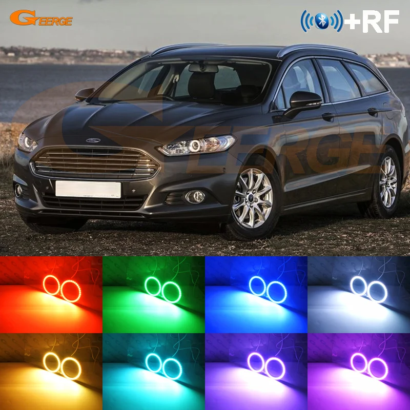 For Ford Mondeo mk5 Fusion HALOGEN headlight BT App RF Remote Control Multi-Color Ultra bright RGB LED Angel Eyes kit Halo Rings
For Ford Mondeo mk5 Fusion HALOGEN headlight BT App RF Remote Control Multi-Color Ultra bright RGB LED Angel Eyes kit Halo Rings