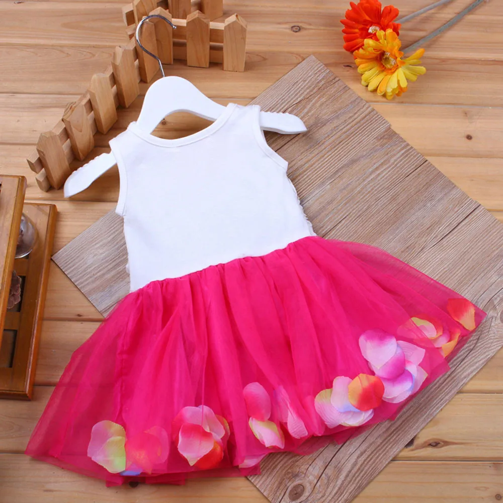 Toddler Infant Bowknot Tutu Petals Tulle Dresses Baby Girls Flower Gown Outfits 
Toddler Infant Bowknot Tutu Petals Tulle Dresses Baby Girls Flower Gown Outfits