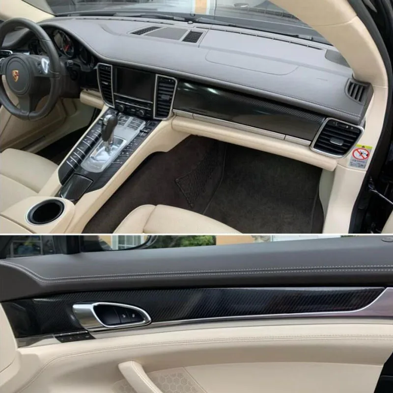 Full Set Interior Matte Carbon Fiber Center Console Durable Wrap Protector Vinyl Decoration Sticker For Porsche Panamera 2010-16
Full Set Interior Matte Carbon Fiber Center Console Durable Wrap Protector Vinyl Decoration Sticker For Porsche Panamera 2010-16