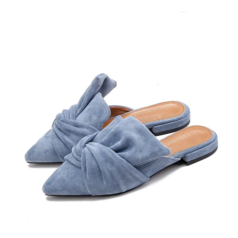 Top Women 2019 New Korean Style Baotou Slippers Women's Spring and Summer Flat-heeled Flat-soled Women's Shoes 
Top Women 2019 New Korean Style Baotou Slippers Women's Spring and Summer Flat-heeled Flat-soled Women's Shoes