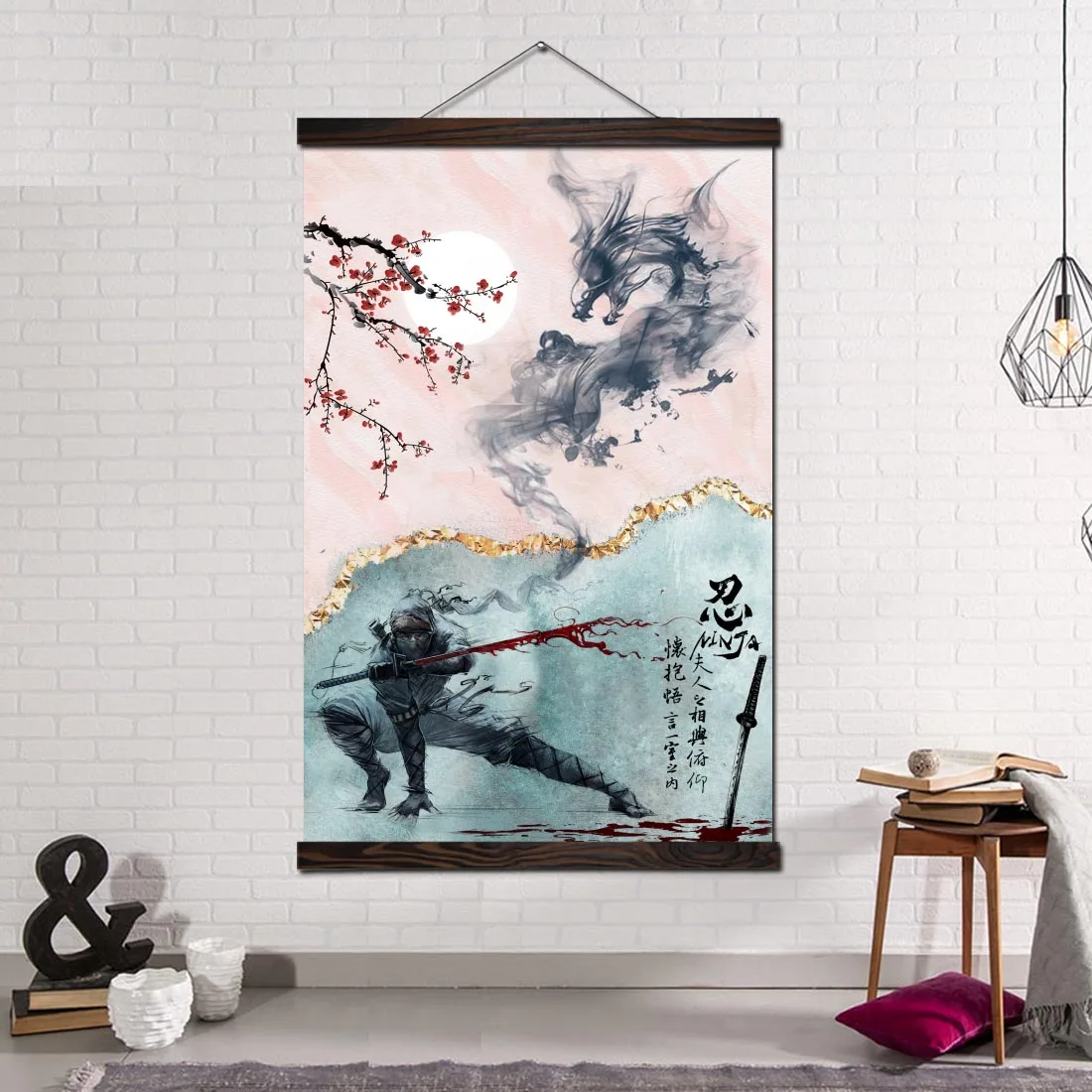 Modern Poster and Prints Canvas Painting Art Print Wall Art Picture Living Room Bedroom Home Decoration Cool Dragon Japan Ninja
Modern Poster and Prints Canvas Painting Art Print Wall Art Picture Living Room Bedroom Home Decoration Cool Dragon Japan Ninja