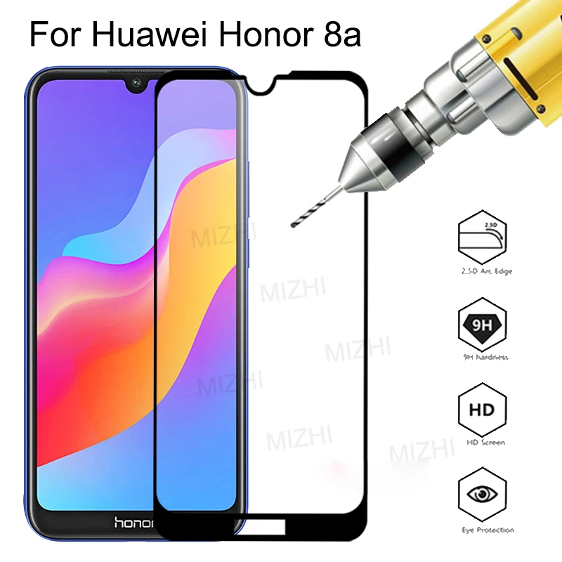 Закаленное стекло для Huawei honor 8a pro чехол Honor 8A зеркальная фотография a8 8 a защитное |