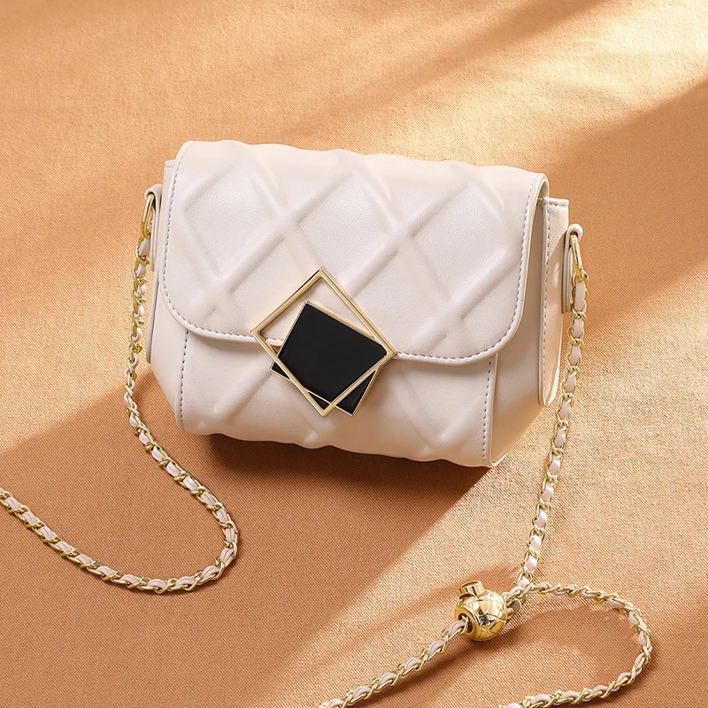 Women's Shoulder Bag Fashion Luxury Brand Leather Rhombic Chain Crossbody New High Quality Large Capacity Versatile Handbag 2021
Women's Shoulder Bag Fashion Luxury Brand Leather Rhombic Chain Crossbody New High Quality Large Capacity Versatile Handbag 2021