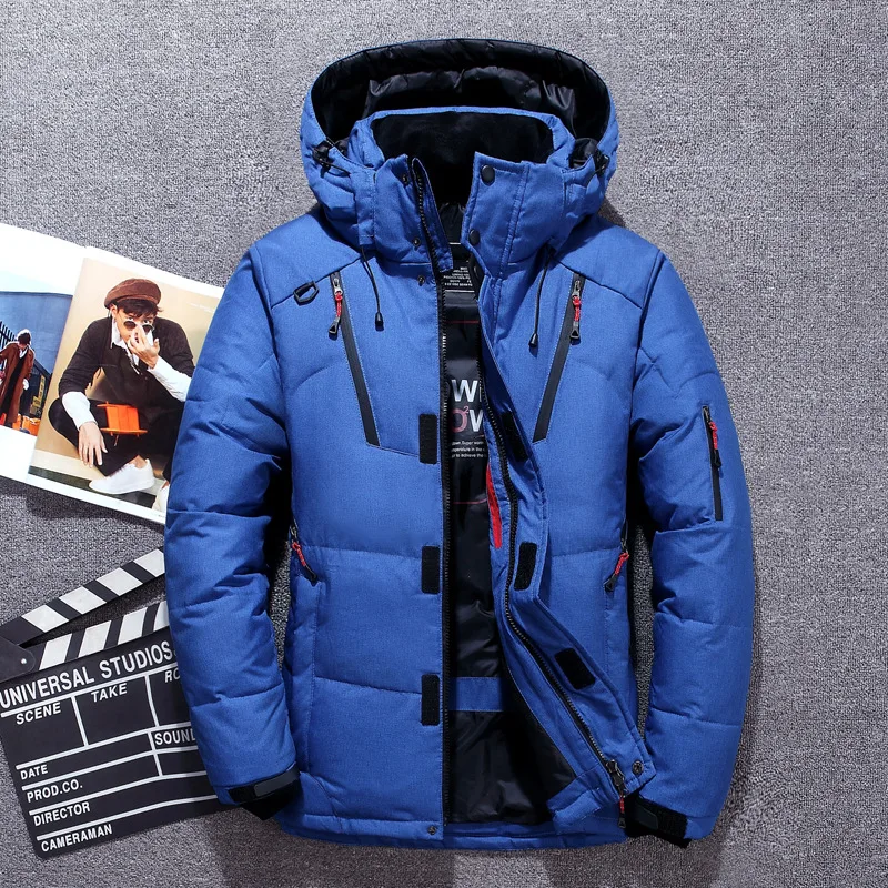 FAKUNTN -20 Degree Winter Men's Clothing White Duck Down Jacket Parkas Man Thicken Warm Snow Jackets Coats Male Parkas Coat
FAKUNTN -20 Degree Winter Men's Clothing White Duck Down Jacket Parkas Man Thicken Warm Snow Jackets Coats Male Parkas Coat