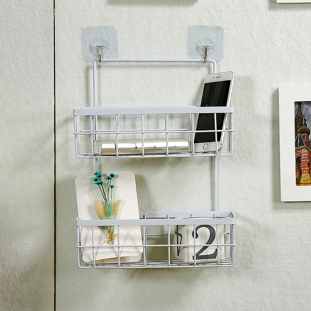 Multi-functional Home Storage Rack Wall-mounted Kitchen Bathroom Storage Shelf for Shampoo Seasoning Can Holder Organizer
Multi-functional Home Storage Rack Wall-mounted Kitchen Bathroom Storage Shelf for Shampoo Seasoning Can Holder Organizer