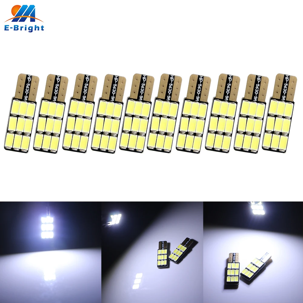 10X DC12V Canbus T10 168 194 W5W 9 светодиодный 5630 SMD белый автомобильный светильник источник двери считывающая Ширина, на танкетке, с боковой, сигнализиру...
10X DC12V Canbus T10 168 194 W5W 9 светодиодный 5630 SMD белый автомобильный светильник источник двери считывающая Ширина, на танкетке, с боковой, сигнализиру...