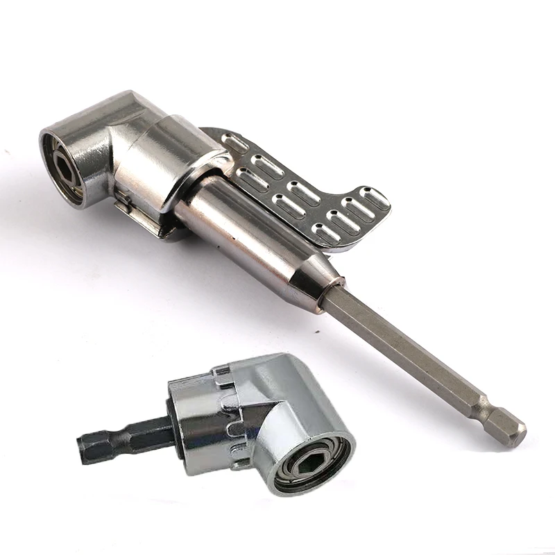1pc Right Angle Drill 105 Degree Right Angle Driver Angle Extension Power Screwdriver Drill Attachment 1/4inch Hex Bit Drill Bit
1pc Right Angle Drill 105 Degree Right Angle Driver Angle Extension Power Screwdriver Drill Attachment 1/4inch Hex Bit Drill Bit