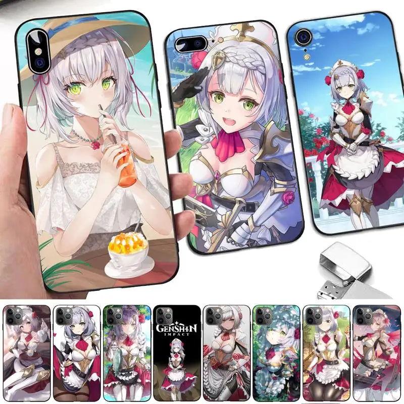 Noelle Anime Genshin Impact Phone Case for iphone 13 11 12 pro XS MAX 8 7 6 6S Plus X 5S SE 2020 XR case
Noelle Anime Genshin Impact Phone Case for iphone 13 11 12 pro XS MAX 8 7 6 6S Plus X 5S SE 2020 XR case