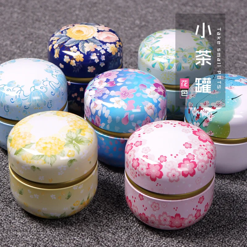 6.8X6.8cm mini Japanese round tin tea tin printed tea can tinplate storage box sundries candy storage tank
6.8X6.8cm mini Japanese round tin tea tin printed tea can tinplate storage box sundries candy storage tank