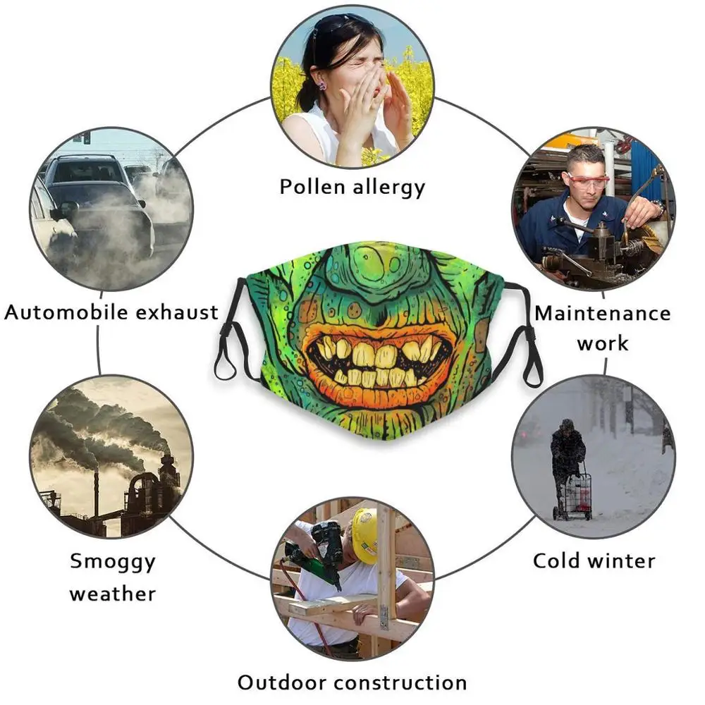 Frankenstein's Monster Custom Design For Adult Kids Anti Dust Filter Diy Cute Print Washable Mask Frankensteins
Frankenstein's Monster Custom Design For Adult Kids Anti Dust Filter Diy Cute Print Washable Mask Frankensteins