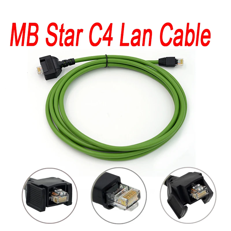 C4 Lan Cable for Benz MB Star C4 SD Connect Compact 4 Lan Cable for Mercedes Diagnostic Cable for Cars Trucks
C4 Lan Cable for Benz MB Star C4 SD Connect Compact 4 Lan Cable for Mercedes Diagnostic Cable for Cars Trucks