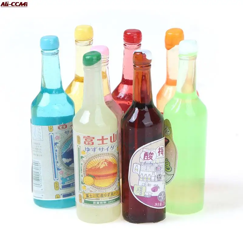 5Pcs 1/12 Dollhouse Miniature Accessories Mini Resin Soda Bottle Simulation Water Bottle Model Toy for Doll House Decoration
5Pcs 1/12 Dollhouse Miniature Accessories Mini Resin Soda Bottle Simulation Water Bottle Model Toy for Doll House Decoration