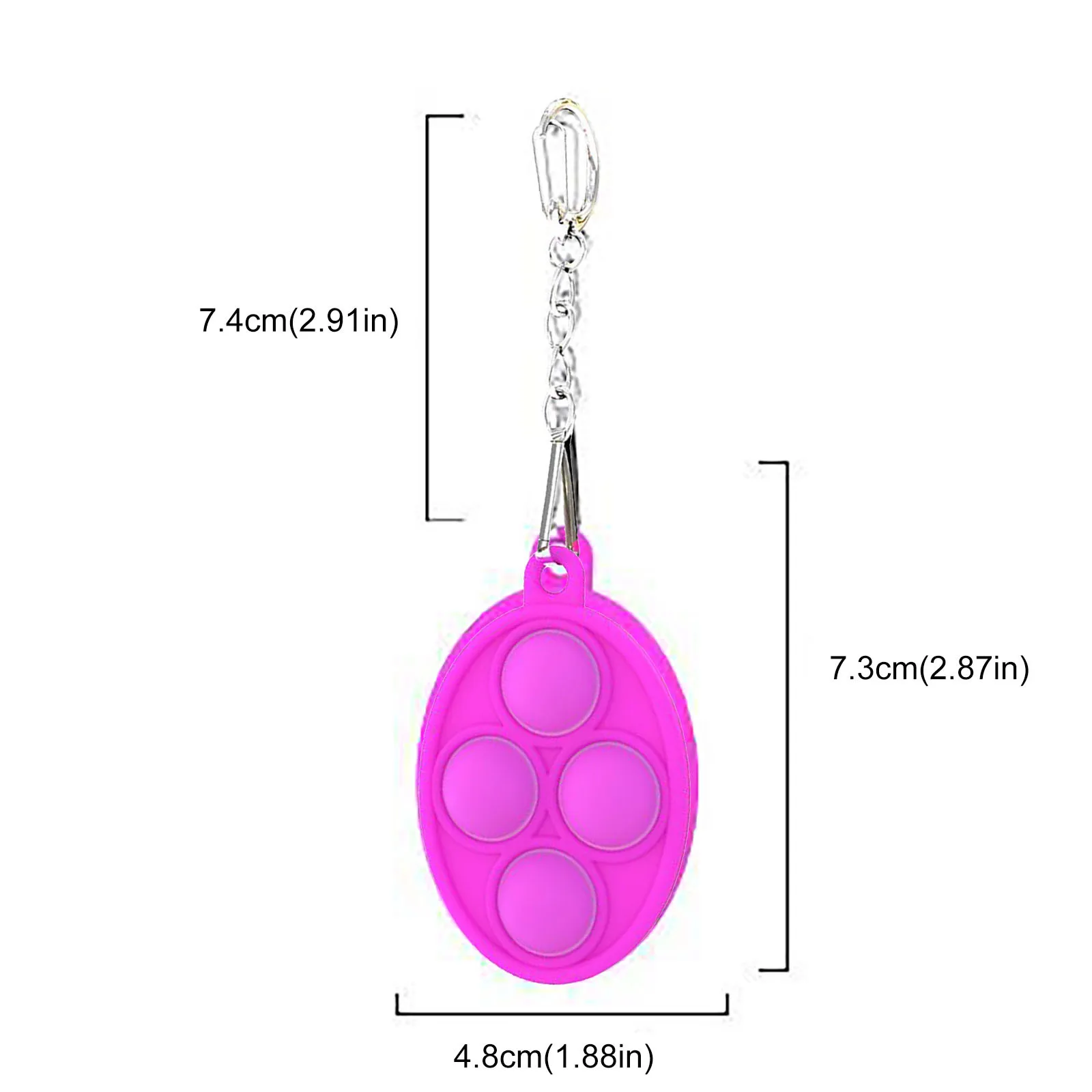 Newest Keychain Silicone Push Bubble Gadget Toys For Adult Autism Stress Reliever Toy Children Popit fidget toy
Newest Keychain Silicone Push Bubble Gadget Toys For Adult Autism Stress Reliever Toy Children Popit fidget toy