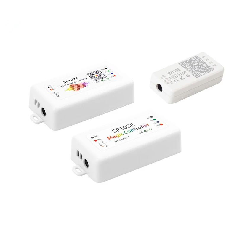 SP107E SPI светодиодный музыкальный контроллер Bluetooth для WS2812B WS2811 SK6812 UCS1903 LPD6803 WS2801