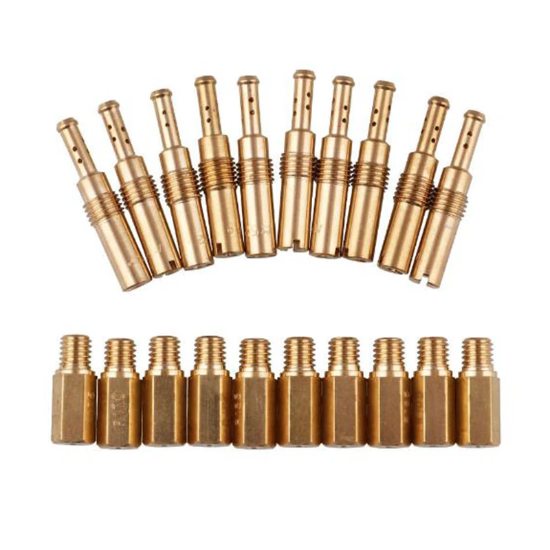 20x Carburetor Main Jets W/slow Pilot Jets High Quality for Motorcycle Carb 
20x Carburetor Main Jets W/slow Pilot Jets High Quality for Motorcycle Carb