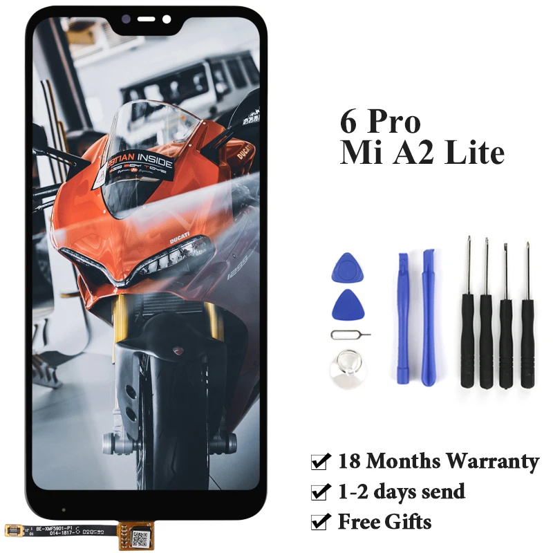 Для redmi 6 pro ЖК Mi A2 lite, ЖК-дисплей с рамкой с датчиком для Мобильный телефон сменный сенсорный ЖК-экран в сборе
Для redmi 6 pro ЖК Mi A2 lite, ЖК-дисплей с рамкой с датчиком для Мобильный телефон сменный сенсорный ЖК-экран в сборе