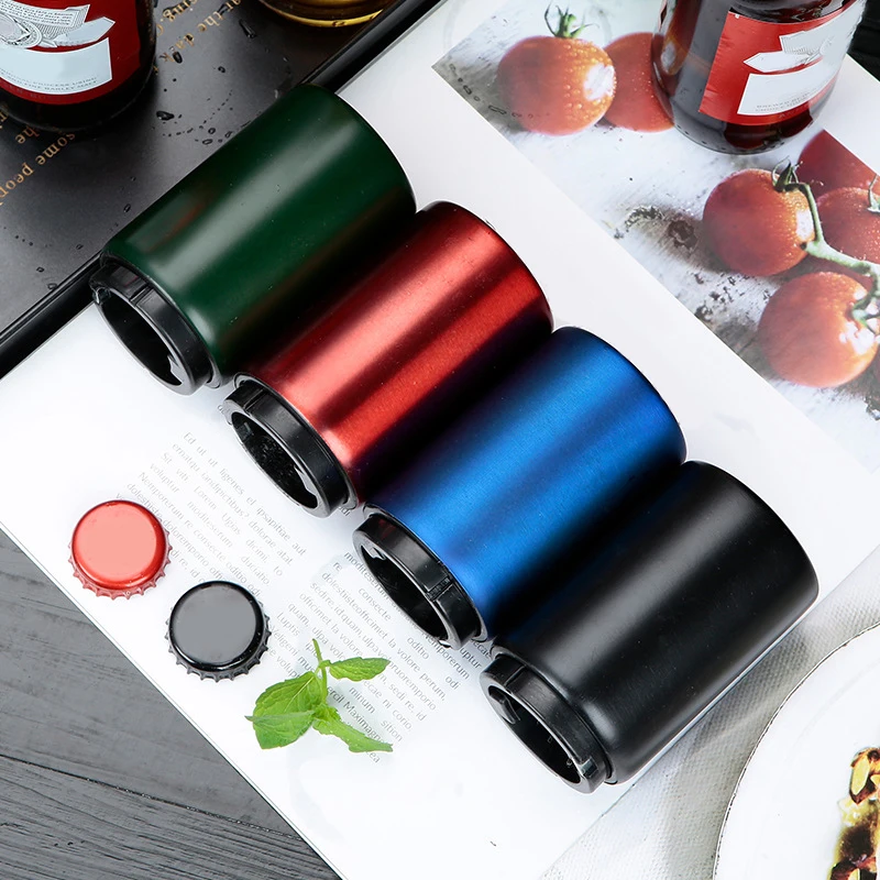 Automatic Beer Opener Stainless Steel Solid Color Bar Tools Kitchen Gadgets Party Gift Portable Creative Wine Openers
Automatic Beer Opener Stainless Steel Solid Color Bar Tools Kitchen Gadgets Party Gift Portable Creative Wine Openers
