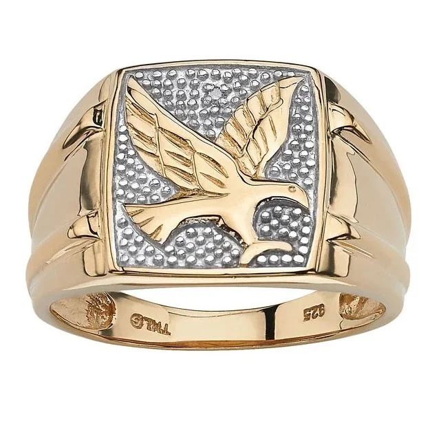 Men's Fashion Gold Color Eagle Ring Popular Punk Wedding Ring Anniversary Jewelry Cocktail Party Male Ring Lover's Gifts
Men's Fashion Gold Color Eagle Ring Popular Punk Wedding Ring Anniversary Jewelry Cocktail Party Male Ring Lover's Gifts