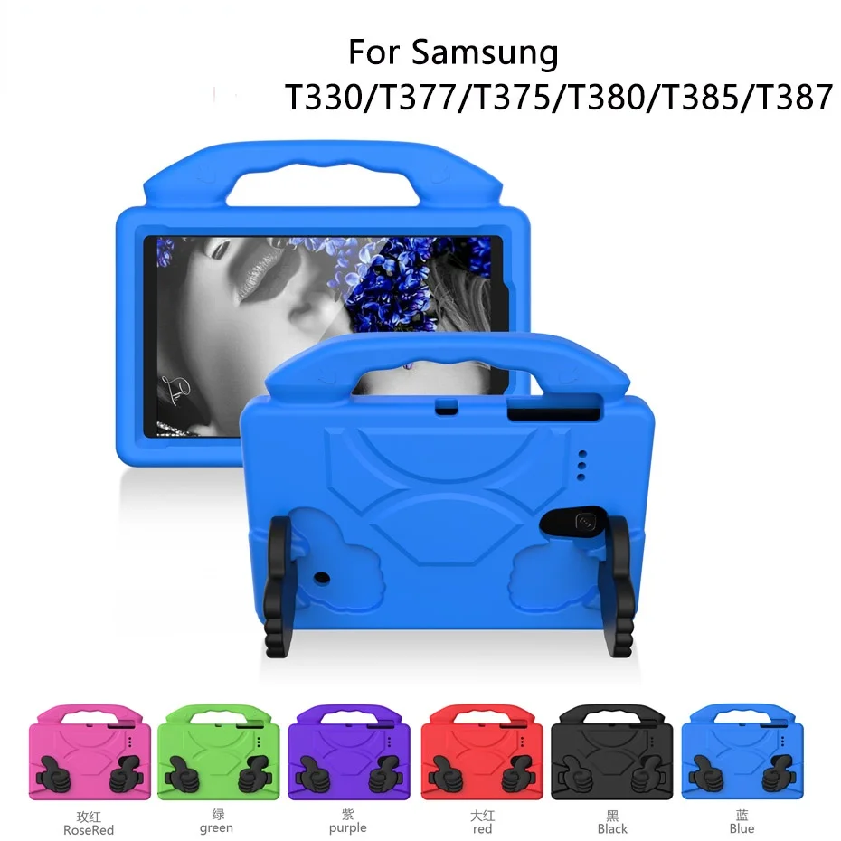 Чехол для Samsung T380, T385, детский планшет, отличная ударопрочная ЭВА, ручная подставка для Galaxy Tab A 8,0, T387, T377, T375, T330
Чехол для Samsung T380, T385, детский планшет, отличная ударопрочная ЭВА, ручная подставка для Galaxy Tab A 8,0, T387, T377, T375, T330