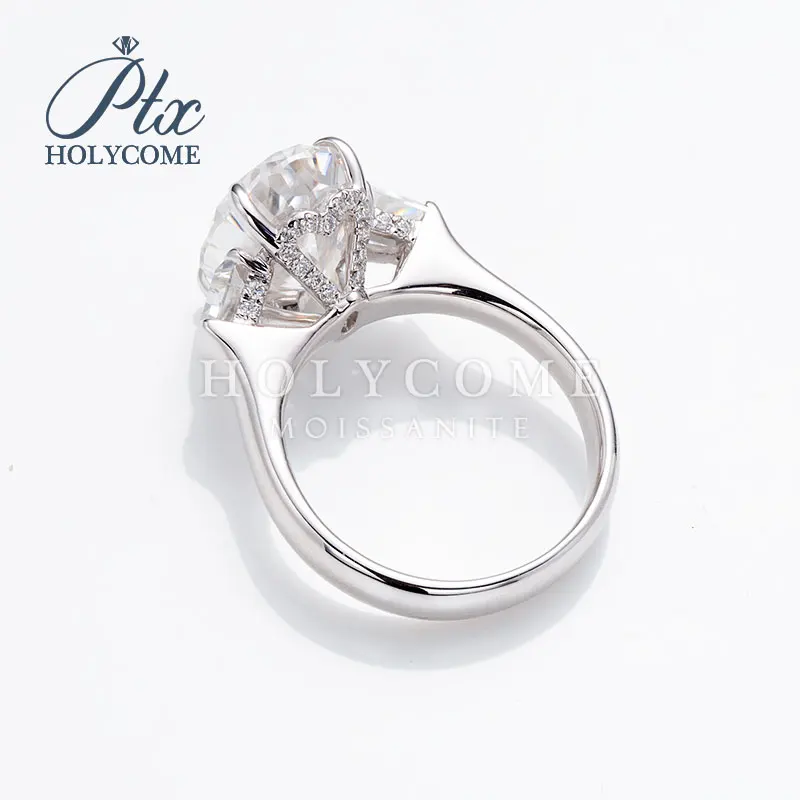 18k gold wedding ring D VVS1 enternity band Christmas ring gift oval moissanite custom ring supplier factory direct sale
18k gold wedding ring D VVS1 enternity band Christmas ring gift oval moissanite custom ring supplier factory direct sale