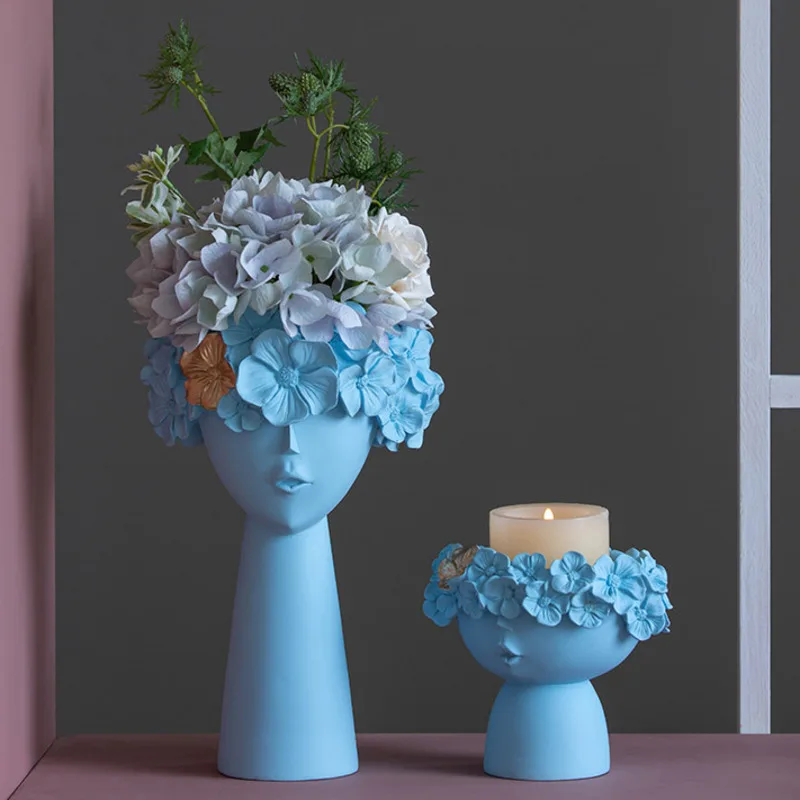 Resin Vase Girl Ornament Sculpture TV Cabinet Desk Decor Flowers Accessories Hotel Living Room Nordic Home Decoration
Resin Vase Girl Ornament Sculpture TV Cabinet Desk Decor Flowers Accessories Hotel Living Room Nordic Home Decoration