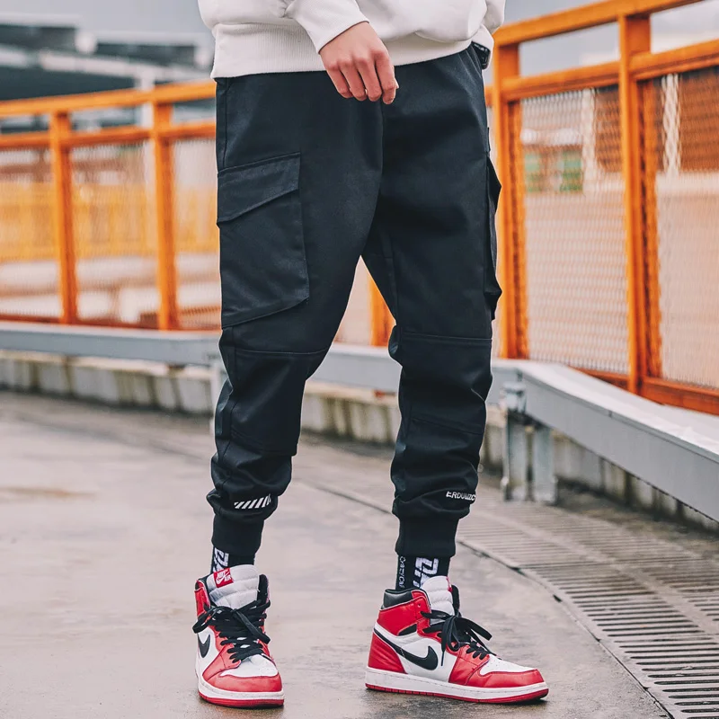 Mens Pants Trousers Men Spring New Hip Hop Ankle-Length Pants Black Sweatpants Fashion Casual Street Wear Plus Size Pants ForMen 
Mens Pants Trousers Men Spring New Hip Hop Ankle-Length Pants Black Sweatpants Fashion Casual Street Wear Plus Size Pants ForMen