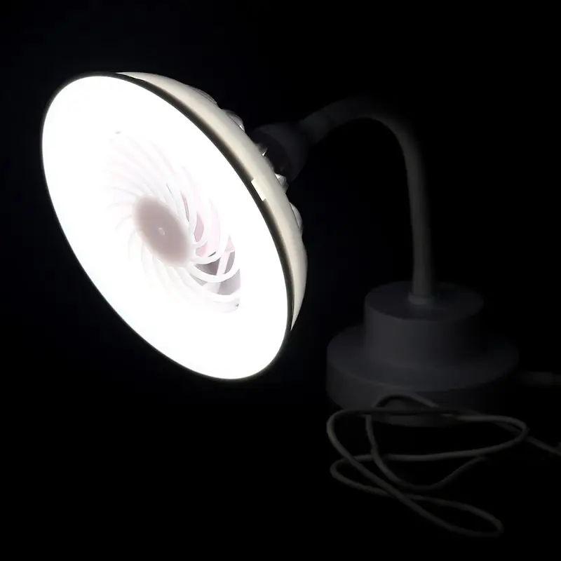 3 Modes USB Powered Desk Cooling Fan With LED Light Lamp Desktop USB Air Cooling Fan for Home Office Outdoor Camping
3 Modes USB Powered Desk Cooling Fan With LED Light Lamp Desktop USB Air Cooling Fan for Home Office Outdoor Camping