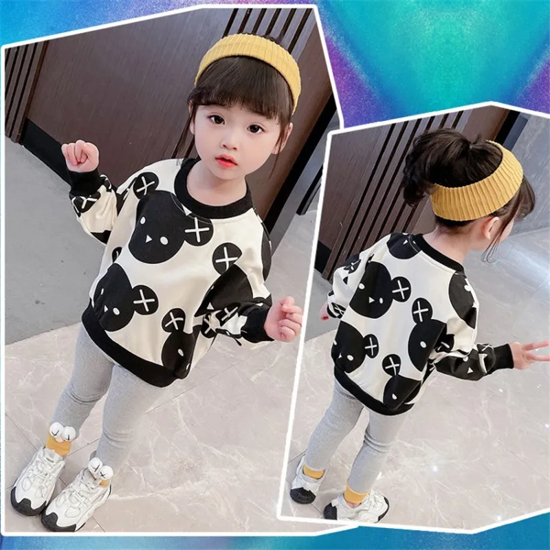 New Cute Cotton Spring Summer Children's Clothes Baby Girls Sweatshirts + Pants 2pcs/Set Kids Birthday Teenage Girl Clothing
New Cute Cotton Spring Summer Children's Clothes Baby Girls Sweatshirts + Pants 2pcs/Set Kids Birthday Teenage Girl Clothing
