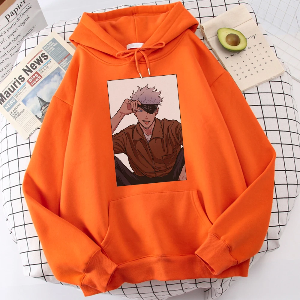 Spring 2021 Fleece Hooded Jujutsu Kaisen Gojo Satoru Hoodies Mens Hip Hop Casual Sweatshirts Fashion Japan Anime Men Hoodie
Spring 2021 Fleece Hooded Jujutsu Kaisen Gojo Satoru Hoodies Mens Hip Hop Casual Sweatshirts Fashion Japan Anime Men Hoodie