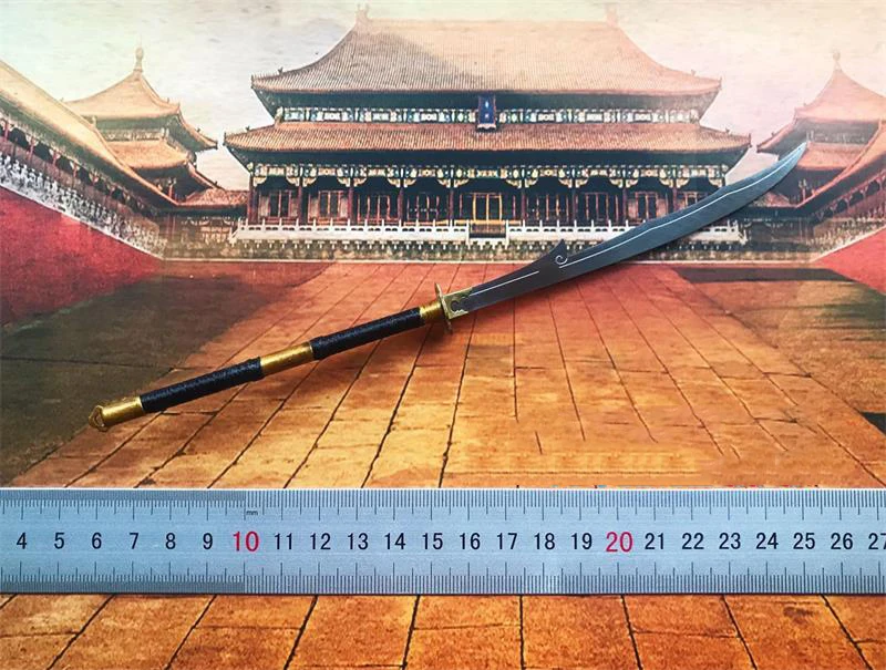 Hot Sales 1/6th Model Old Ancient Soldier Warrior Knife Metal Material For Mostly 12 inch Doll Soldier Accessories In Stock
Hot Sales 1/6th Model Old Ancient Soldier Warrior Knife Metal Material For Mostly 12 inch Doll Soldier Accessories In Stock