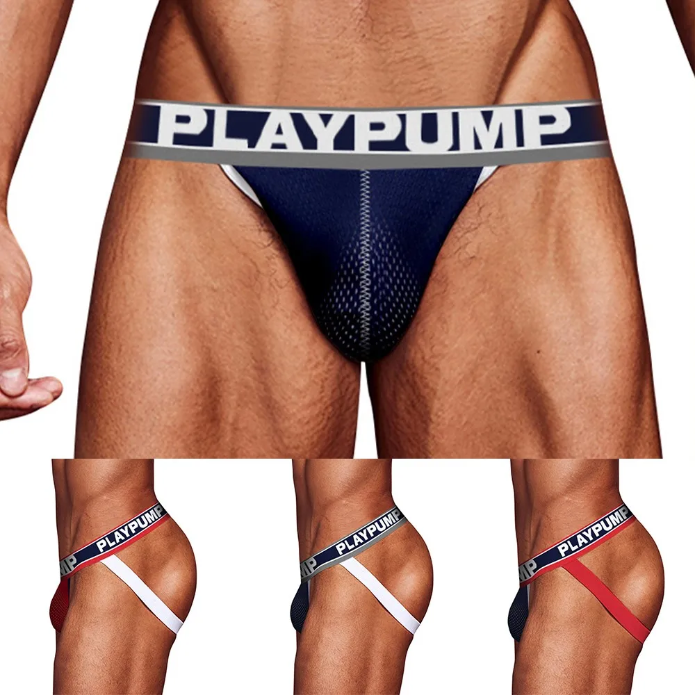 Men Sexy Briefs Jockstrap Pouch Cuecas Soft Breathable Underwear Backless Briefs Mesh Underpants High Quality Mini T-back Thong
Men Sexy Briefs Jockstrap Pouch Cuecas Soft Breathable Underwear Backless Briefs Mesh Underpants High Quality Mini T-back Thong
