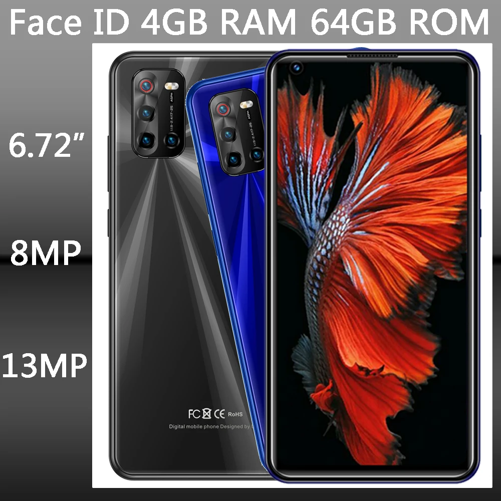 K40 4G Оперативная память + 64G Встроенная память 6,72 "Android мобильных телефонов Face ID глобальной смартфонов 8MP + 13MP 4 ядра спереди/сзади Камера Celuares р...
K40 4G Оперативная память + 64G Встроенная память 6,72 "Android мобильных телефонов Face ID глобальной смартфонов 8MP + 13MP 4 ядра спереди/сзади Камера Celuares р...