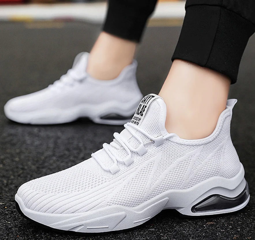 Кроссовки мужские легкие дышащие, Повседневная Удобная прогулочная обувь, модные однотонные, на шнуровке, с мягкой подошвой
Кроссовки мужские легкие дышащие, Повседневная Удобная прогулочная обувь, модные однотонные, на шнуровке, с мягкой подошвой