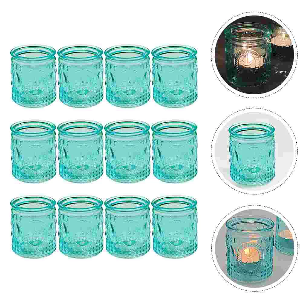 12Pcs Decorative Glass Candlesticks Candle Holder for Wedding Decorative Candleholder Gift
12Pcs Decorative Glass Candlesticks Candle Holder for Wedding Decorative Candleholder Gift
