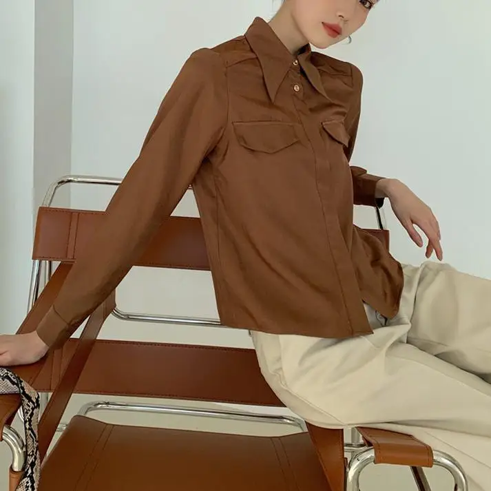 ZHISILAO New Vintage Blouse Women Plus Size Solid Elegant Long Sleeve Shirts Spring 2021 Tops Chic Formal Office Wear Blousa
ZHISILAO New Vintage Blouse Women Plus Size Solid Elegant Long Sleeve Shirts Spring 2021 Tops Chic Formal Office Wear Blousa