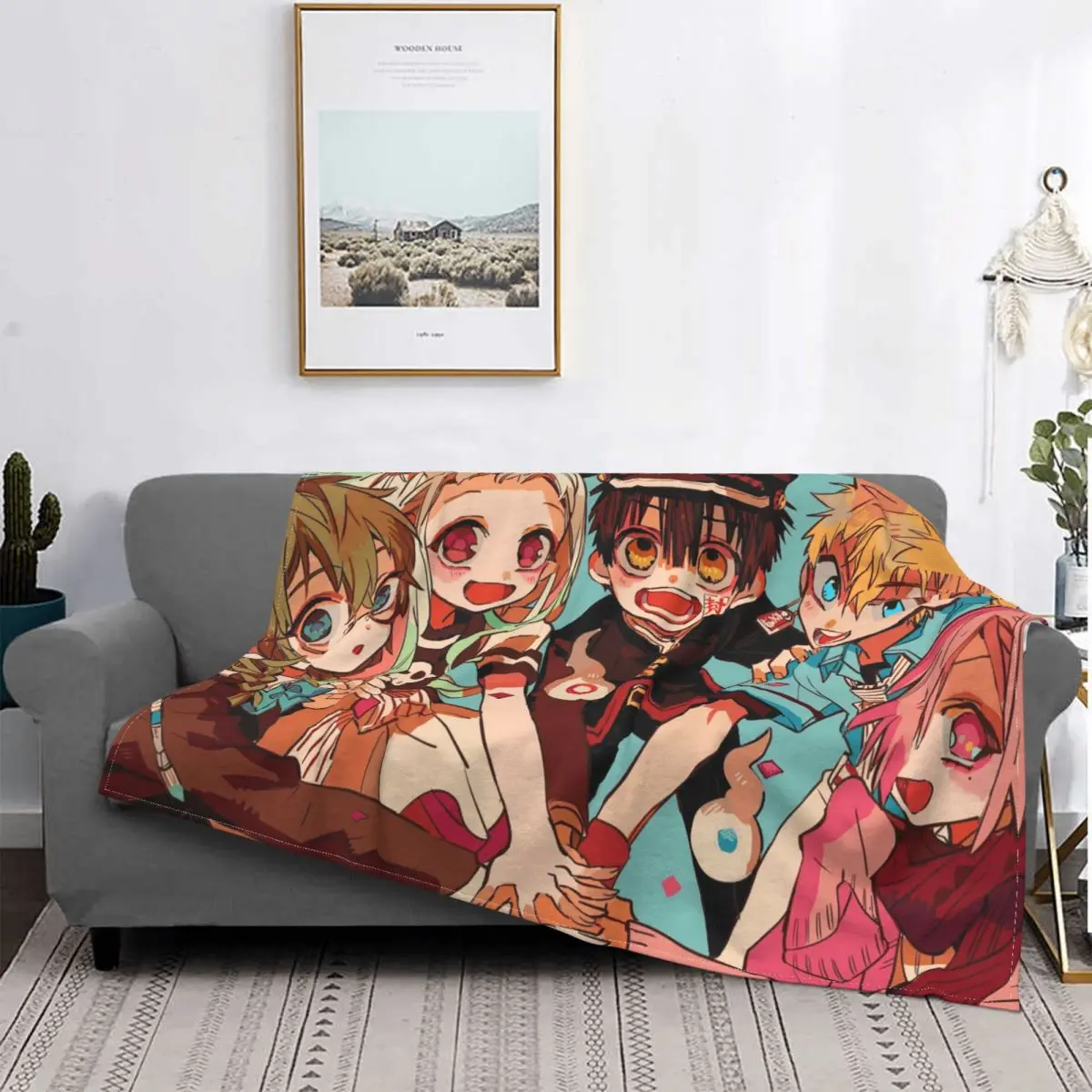 Jibaku Shounen Hanako Kun Blanket Fleece Cute Anime Lightweight Thin Throw Blankets for Bedroom Sofa Bedspread
Jibaku Shounen Hanako Kun Blanket Fleece Cute Anime Lightweight Thin Throw Blankets for Bedroom Sofa Bedspread