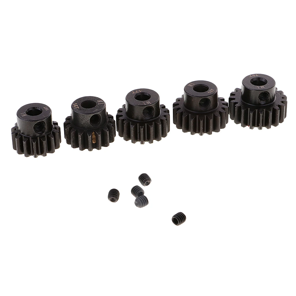 1/8 RC Car M1 5mm 15T 16T 17T 18T 19T Pinion Motor Brushed Brushless RC Pinion Gear Remote Control Replacement Parts Accs
1/8 RC Car M1 5mm 15T 16T 17T 18T 19T Pinion Motor Brushed Brushless RC Pinion Gear Remote Control Replacement Parts Accs