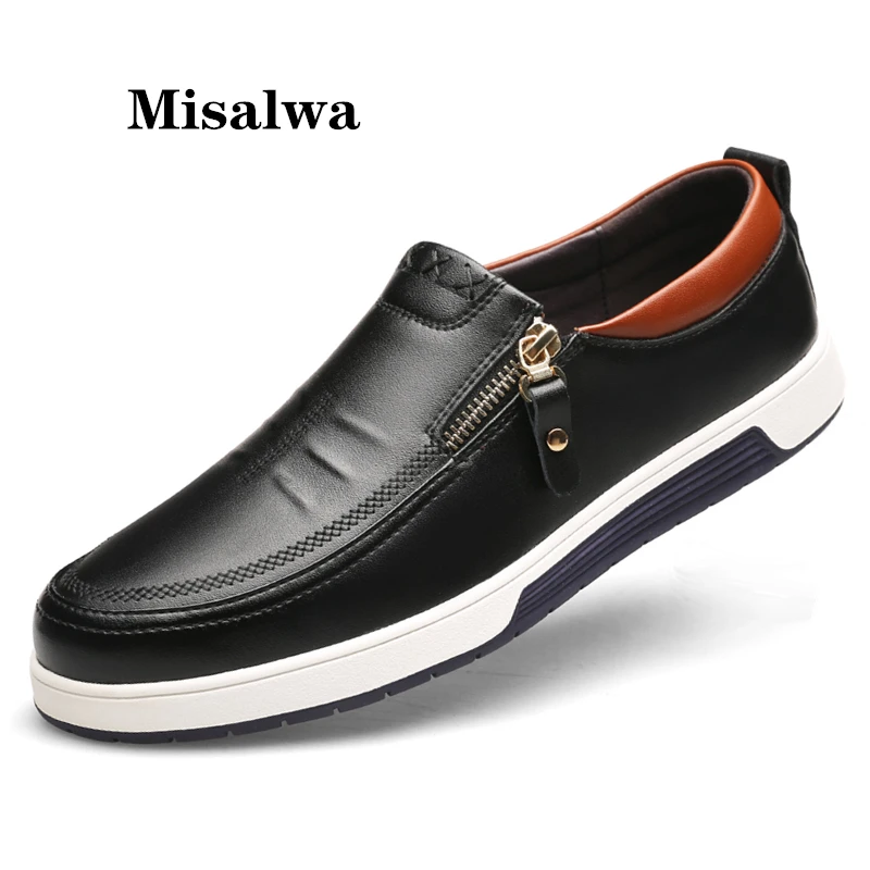 Misalwa размера плюс; Большие размеры 38-47 кожаные мужские кроссовки 9908 Новинка 2021 мужская повседневная обувь на молнии; Роскошные женские туфли... 
Misalwa размера плюс; Большие размеры 38-47 кожаные мужские кроссовки 9908 Новинка 2021 мужская повседневная обувь на молнии; Роскошные женские туфли...