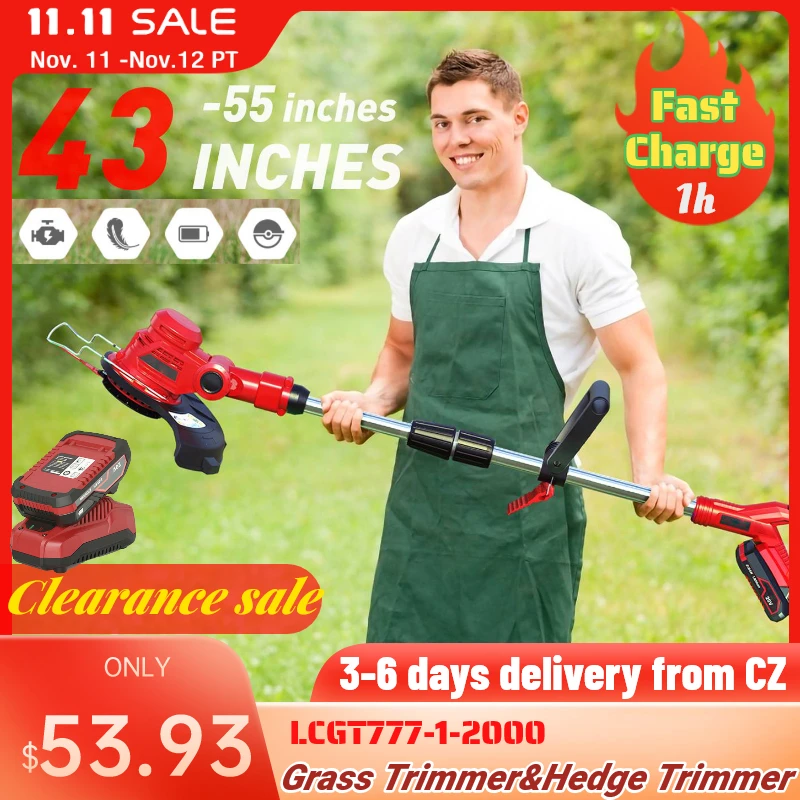 Электрическая Газонокосилка сада, 20 в, 55 дюймов, 2000 мАч, литий-ионная Беспроводная газонокосилка, регулируемый разрез на 180 °, инструменты
Электрическая Газонокосилка сада, 20 в, 55 дюймов, 2000 мАч, литий-ионная Беспроводная газонокосилка, регулируемый разрез на 180 °, инструменты