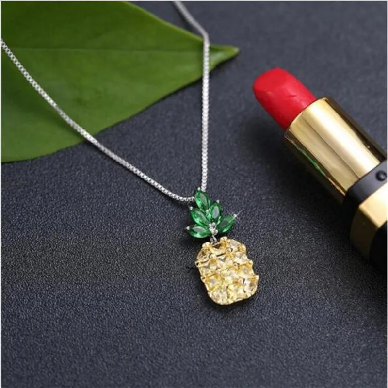 LULU-PIG New Fashion Necklace With Korean Style Pineapple Mini Necklace N0217
LULU-PIG New Fashion Necklace With Korean Style Pineapple Mini Necklace N0217