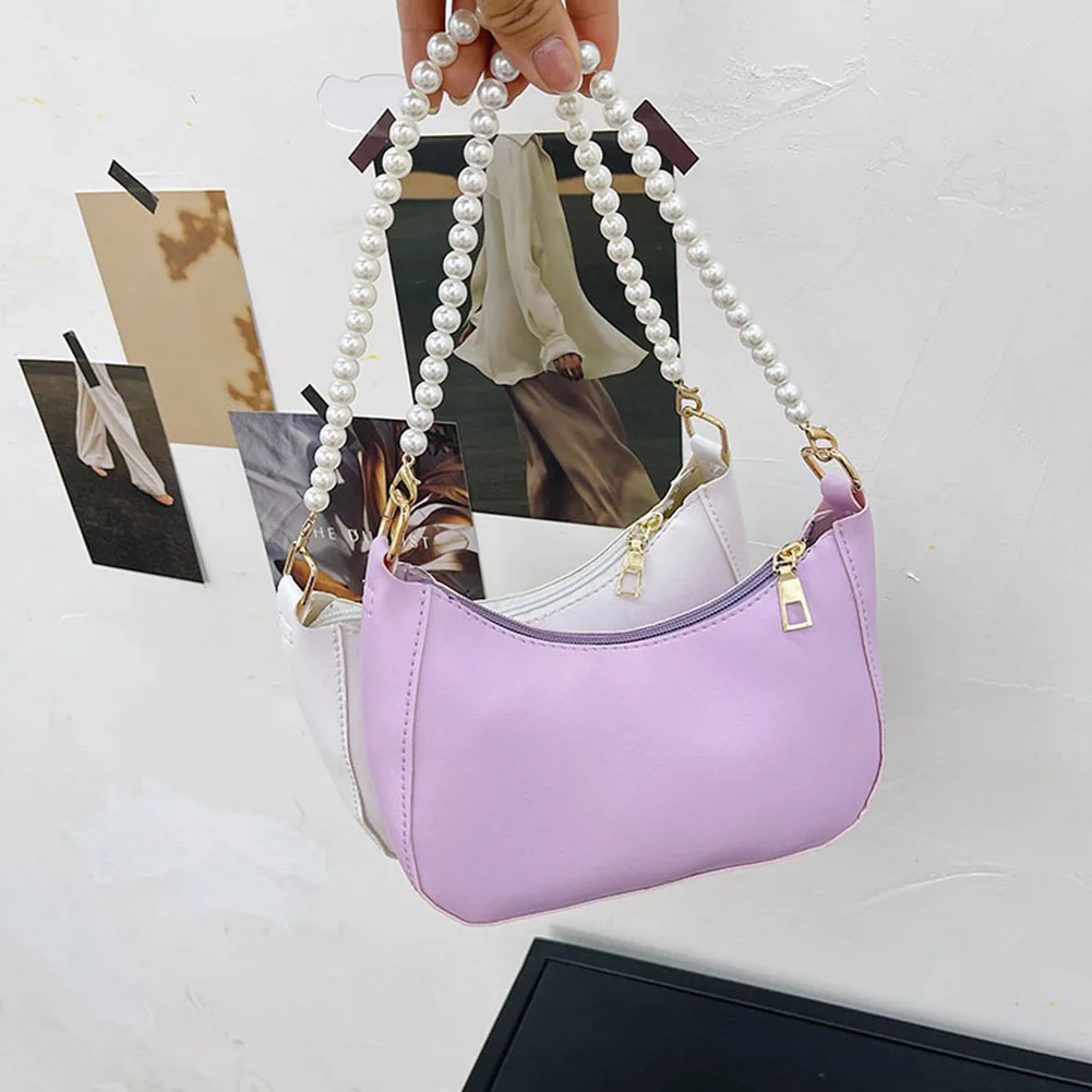 Candy Color Small Shoulder Bags For Women 2021 Soft PU Leather Underarm Bags Female Thick Pearl Chain Handbags bolso movil
Candy Color Small Shoulder Bags For Women 2021 Soft PU Leather Underarm Bags Female Thick Pearl Chain Handbags bolso movil