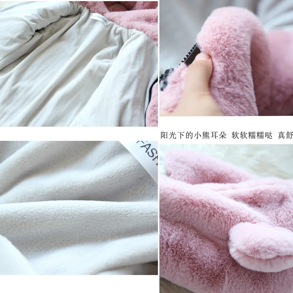 Winter Jacket For Girls Boy Snowsuit Overalls For Kids Coat Children's Fur Thick Hooded Baby Cartoon Autumn Clothing 0-10T
Winter Jacket For Girls Boy Snowsuit Overalls For Kids Coat Children's Fur Thick Hooded Baby Cartoon Autumn Clothing 0-10T