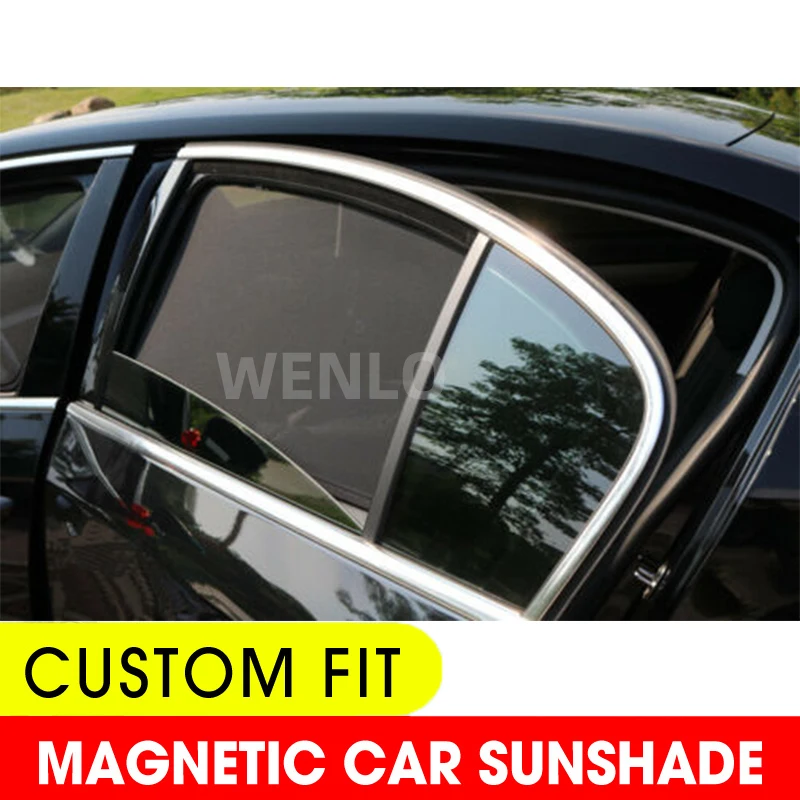 

For Toyota NOAH 60 Series Side Window Car Sunshade Front Windshield Blind Sun Shade Magnetic Visor Kids Mesh Curtains Cover