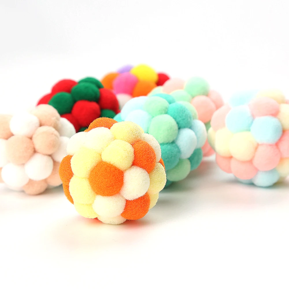 4cm Funny Cat Toys Fashion Creative Cute Plush Ball Faux Bell Cat Chew Toy Pet Cat Supplies Pet Accessories
4cm Funny Cat Toys Fashion Creative Cute Plush Ball Faux Bell Cat Chew Toy Pet Cat Supplies Pet Accessories