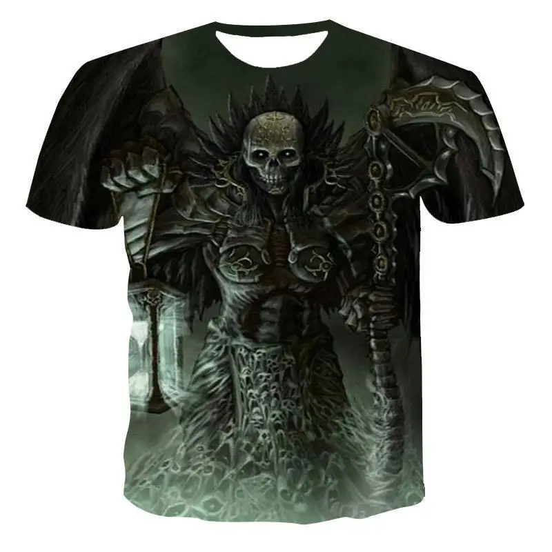 2020 Latest Men 'S And Women 'S T -Shirt 3d Printing Hip Hop Style Skull Pattern 3d Printing 3d Printing Quick Drying T -Shirt
2020 Latest Men 'S And Women 'S T -Shirt 3d Printing Hip Hop Style Skull Pattern 3d Printing 3d Printing Quick Drying T -Shirt
