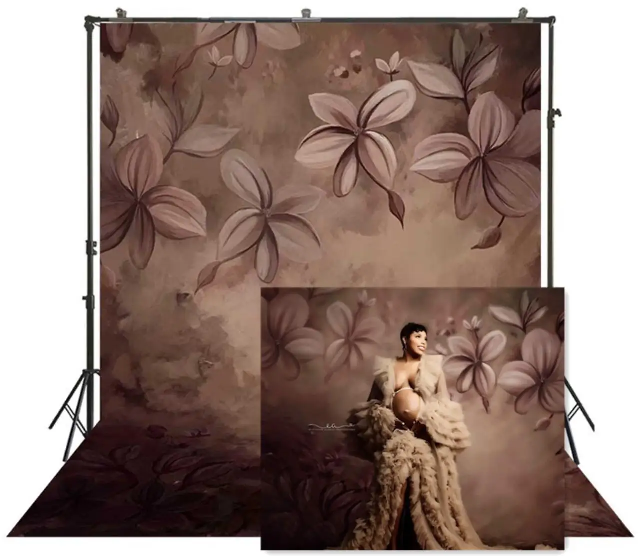 Photography Backdrop Oil Painting Flower Pregnant Woman Baby Portrait Cotton Fabric Background Prop
Photography Backdrop Oil Painting Flower Pregnant Woman Baby Portrait Cotton Fabric Background Prop
