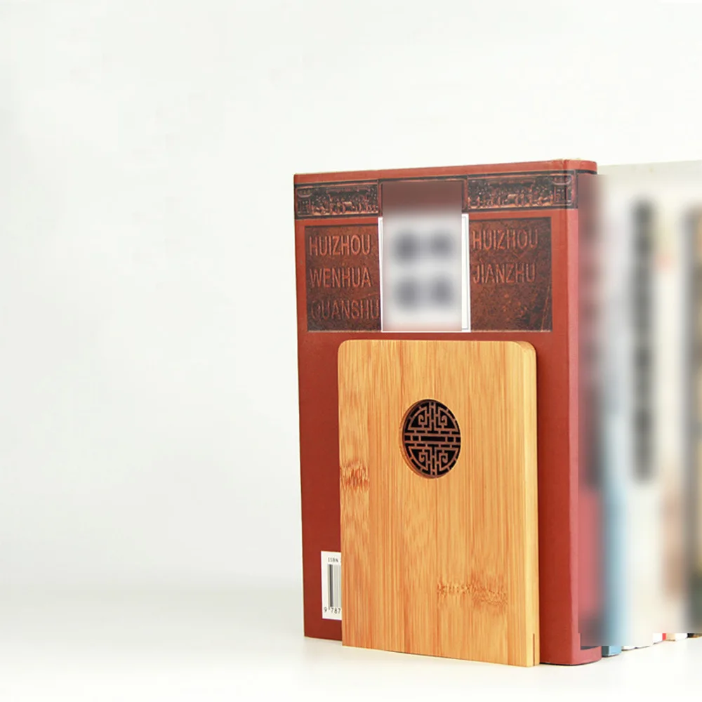 16 x 12cm Classic Vintage Bamboo Bookends Wooden Book Block Hollow-out Book Organizer Book Frame Book Storage Rack Book Stand Bo
16 x 12cm Classic Vintage Bamboo Bookends Wooden Book Block Hollow-out Book Organizer Book Frame Book Storage Rack Book Stand Bo