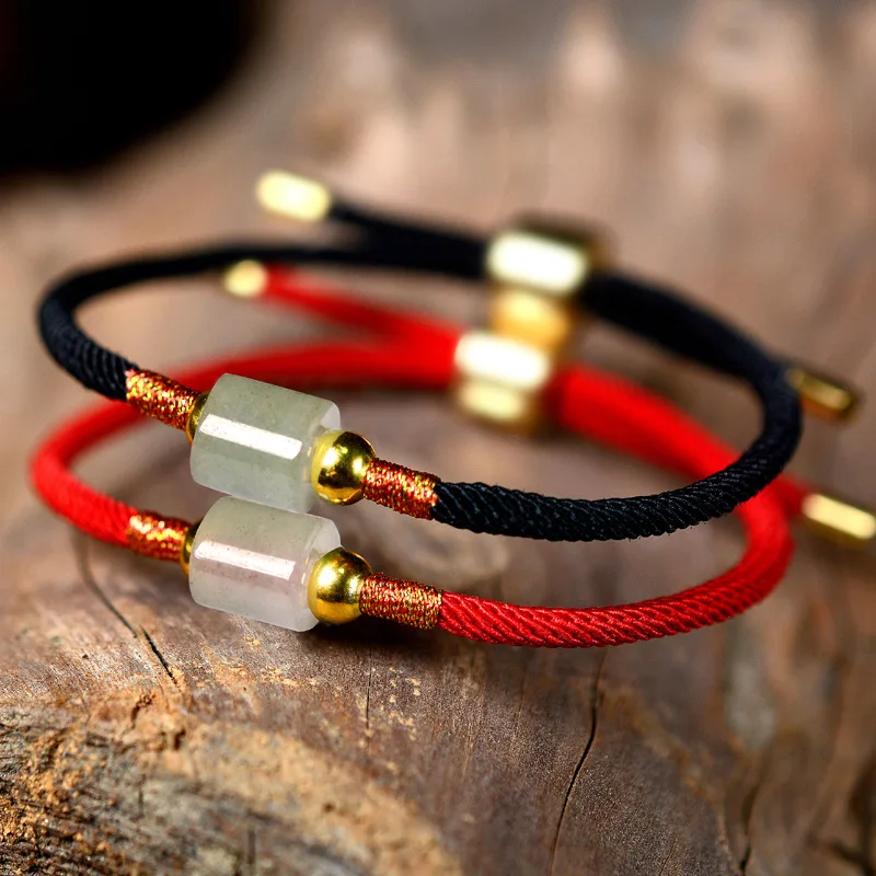 New fashion hand-knitted birth year red rope Chinese knot bracelet multicolored six-word mantra jewelry Luxe Accessories Femme
New fashion hand-knitted birth year red rope Chinese knot bracelet multicolored six-word mantra jewelry Luxe Accessories Femme