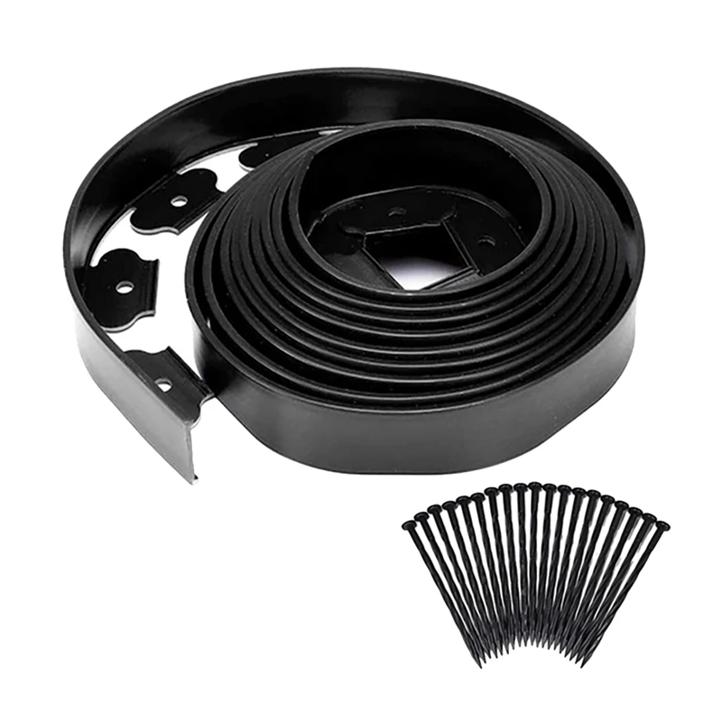 5M/16.4Ft Premium No Dig Yard Edging Kit Lawn Grass Fence Belt Plastic Edging Border Garden Patio Greening Belt Stakes
5M/16.4Ft Premium No Dig Yard Edging Kit Lawn Grass Fence Belt Plastic Edging Border Garden Patio Greening Belt Stakes